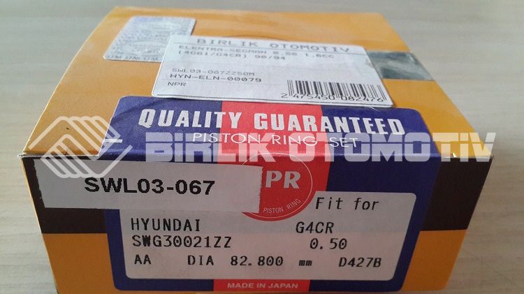 ELANTRA-SEGMAN 0,50 1,6CC (4G61/G4CR) 90-94 ELANTRA-SEGMAN 0,50 1,6CC (4G61/G4CR) 90-94